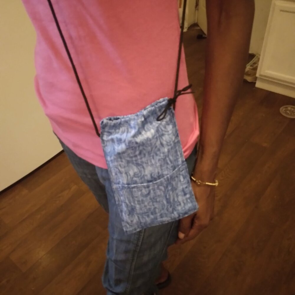 HOME SEWN Crossbody Cellphone Carriers made by Nicole